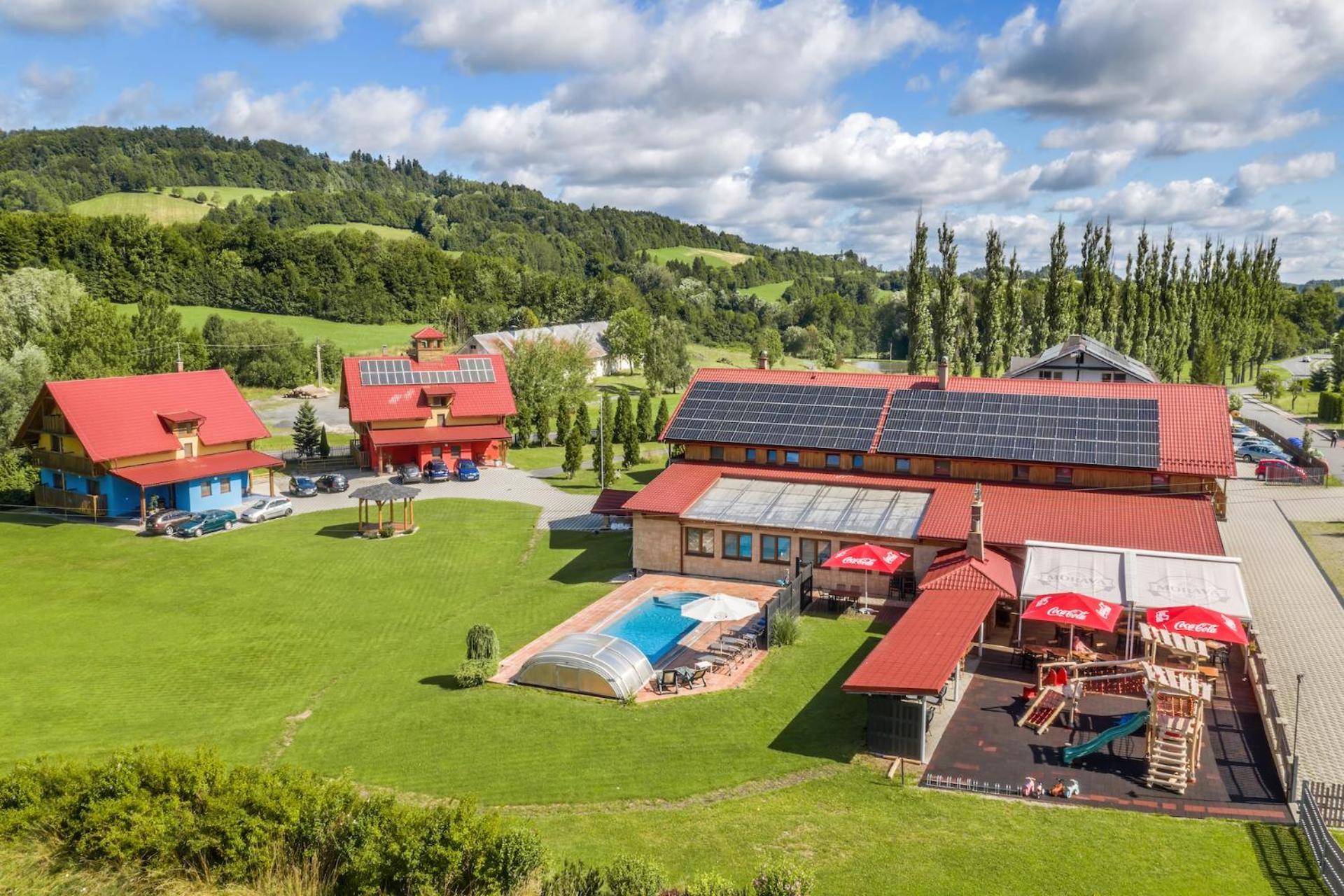 Wellness & Restaurant U Fandy Hotel Lhotka  Bagian luar foto